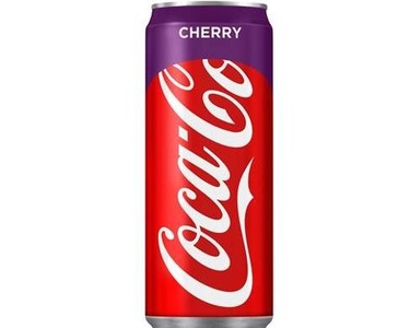 coca-cola cherry 33cl